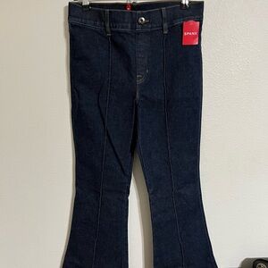 SPANX Dark Blue Flare Jeans